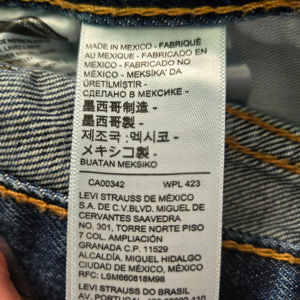 LEVI'S 550‎ Men's Relaxed Fit Jeans W40 L30 Blue Denim Casual Everyday